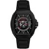 HUGO Orologio con Movimento al Quarzo a Tre Lancette da Uomo Collezione #ICON 3H con Cinturino in Silicone Nero - 1530436