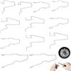BSITSSS 12 Pezzi Clip a Molla di Fissaggio della Lampadina Compatibili con H1/H3/H4/H7, Clip a Molla di Ritenzione per Faro, Fissaggio Sicuro per Faro, Clip di Fissaggio in Acciaio per Lampadine