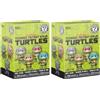 Funko Mystery Mini: Teenage Mutant Ninja Turtles 2 - TMNT - Donatello, Leonardo, Raphael and more - 1 of 12 to collect - Styles Vary - Figura in vinile da collezione - Idea regalo (Confezione da 2)