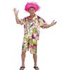 W WIDMANN MILANO Party Fashion - Costume da hawaiano, camicia e pantaloncini, festa in spiaggia, festa estiva, carnevale