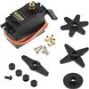 YUNIQUE GREEN-CLEAN-POWER YUNIQUE ITALIA 1 Pezzo MG995 Torque Servo Motore con puleggia metallo per Rc Auto Barca Elicottero