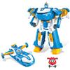 Super Wings Robot trasformabile 3 in 1 Aereo mondiale con effetti luminosi e sonori, robot trasformabile Jett da 2 pollici, giocattolo di ruolo per bambini dai 3 +, regalo per ragazzi e ragazze