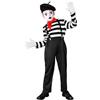 W WIDMANN MILANO Party Fashion - Costume da bambino Pantomima, completo per travestimento a Carnevale, festa a tema
