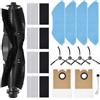 DianSung Accessori per Lefant M2 / M2 PRO / M2S PRO /M2 Plus Parte di Ricambio per aspirapolvere, 1 Spazzola Principale, 4 Panni, 2 Sacchetti per la Polvere, 4 spazzole Laterali, 4 filtri