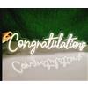 Ulalaza LED Neon Sign Night Light per Wall Party Decor Camera da Letto Room Bar Wedding Home Birthday Art Decoration Natale con modulatore di Luce a Catena USB 5v