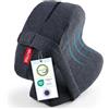 Blumtal Cuscino per Gambe Dormire in Memory Foam - Cuscino Gambe per Dormire Certificato OEKO-TEX - Cuscino Ginocchia per Dormire - Cuscino per Dormire Sul Fianco - Cuscino per Ginocchia - in Grigio