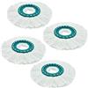 Yuunaie Testine di Ricambio del Mocio Panno Microfibra Compatibile con Leifheit Clean Twist Disc Mop& Ergo Mop per Leifheit Rotomop Ricambio per Tutti Tipi di Pavimento