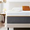 Sleremind Materasso 160 x 200 x 25 cm, resistente ultra traspirante materasso in memory foam, compattezza media e traspirante, 7 zone, supporto perfetto, reversibile su entrambi i lati, materasso