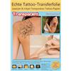 TransOurDream Set di 5 fogli per tatuaggi trasparenti a getto d'inchiostro/laser, fogli per tatuaggi fai da te, per candele, tatuaggi, trasferimento temporaneo, carta trasferimento (D-11-opaco 5)