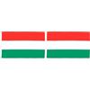 AZ FLAG BANDIERA UNGHERIA 150x90cm - GRAN BANDIERA UNGHERESE 90 x 150 cm Poliestere leggero - Bandiere - AZ FLAG (Confezione da 2)