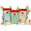 Aiello CAFFE' AIELLO - Tris di Lattine in Alluminio - 100% ARABICA 3X250 Gr - Macinato in Atmosfera Protettiva - Made in Italy