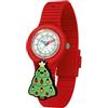 HIP HOP, Collezione PINTASTIC!, Orologio Bambini, Movimento al Quarzo, Cassa 32 mm, Resistente all'Acqua, Cinturino in Silicone Ipoallergenico, con 5 Elementi Decorativi a Tema Inclusi, Idea Regalo