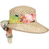 LIPODO Cappello di Paglia Carina Donna - Made in Italy Cappellino Estivo Berretto Visiera da Sole con Estate Primavera/Estate - Taglia Unica Natura