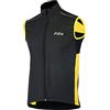 FDX Gilet Ciclismo Uomo Antivento Leggero Traspirante Senza Maniche Giacca Bici Riflettente con Zip Completa Ideale per MTB Running Hiking (Yellow-S)