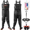 Eiito Wathose - Pantaloni da pesca da uomo e donna, con stivali, traspiranti, impermeabili, per gli amanti della pesca, sport acquatici, attività all'aperto