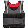 Capital Sports Vestpro 10 Giubbotto con Pesi Gilet Zavorrato Fitness Allenamento Weightvest (10 kg totali, 23 Pesi Estraibili, Morbida Imbottitura) Nero