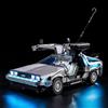 YEABRICKS Kit Luci a LED per-10300 Creator Expert Back to the Future Time Machine Modello da Costruire (esclusi i kit di costruzione)