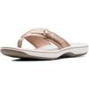 Clarks Breeze Sea, Infradito Donna, Taupe Synthetic, 40 EU