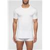 CAGI MAGLIA MEZZA MANICA GIROCOLLO CAGI 1318 BIANCO