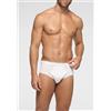 PEROFIL SPORTIVO SLIP FILO DI SCOZIA PEROFIL 20270 - VPRT0004 BIANCO