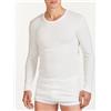 RAGNO MAGLIA SINTONIA MANICA LUNGA GIROCOLLO RAGNO 065459 BIANCO LANA