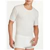 RAGNO MAGLIA 100MERINO MEZZA MANICA GIROCOLLO RAGNO 060037 BIANCO LANA