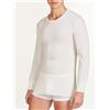RAGNO MAGLIA 100% MERINO MANICA LUNGA GIROCOLLO RAGNO 060039 BIANCO LANA