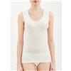 RAGNO MAGLIA 100MERINO SPALLA LARGA RAGNO 073092 BIANCO LANA