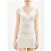 RAGNO MAGLIA 100MERINO SPALLA LARGA FORMA SENO RAGNO 0041L4 BIANCO LANA