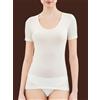 RAGNO MAGLIA MERINOSETA MEZZA MANICA GIROCOLLO RAGNO 074027 BIANCO LANA