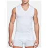 RAGNO VOGATORE SILKOTTON SMANICATO SCOLLO A V RAGNO 601693 BIANCO