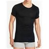 RAGNO MAGLIA SILKOTTON MEZZA MANICA GIROCOLLO RAGNO 601697 NERO