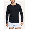 RAGNO MAGLIA TERMICA 100% COTONE MANICA LUNGA U801A9 RAGNO NERO