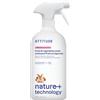 ATTITUDE Fruit and Vegetable Wash, Removes Wax, Dirt and Impurities, Plant- and Mineral-Based Formula, Vegan, Unscented, 800 mL