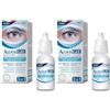 AlovisGel Liquid-Gel 3in1 - Collirio Sterile Lubrificante, Idratante, Rinfrescante per Occhi Secchi. Con Acido ialuronico ed Aloe Vera gel - 10 ml