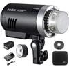 Godox AD300Pro Flash esterno stroboscopico portatile 2.4G Wireless 300Ws 5600K TTL 1 / 8000s Sincronizzazione rapida 0.01~1.5s Tempo di riciclaggio 320 volte Flash a piena potenza 2600mAh