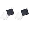 Carson Magniflip Plus flip-open lente d' ingrandimento con custodia protettiva integrata - nero (Confezione da 2)