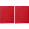 Favorit, Portalistino, 40 Buste Buccia D'Arancia, 22 x 30cm, Rosso (Confezione da 2)