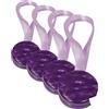 Tex family CALAMITA Ferma Tenda Elena Viola Calamite per Tende FERMATENDE Madreperla (Confezione da 4)