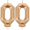 Graziano Candelina Buon Compleanno Diamond GOLD n.0 (Confezione da 2)