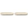 Brabantia - ReNew Portasapone - Con base Antiscivolo - Con Nervature che Mantengono il Sapone Rialzato & Asciutto - Resistente alla Corrosione - Accessorio per il Bagno - Soft Beige - 13,5 x 8 cm
