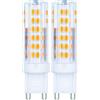 Velamp lampadina LED a capsula - Attacco G9 - Potenza 4,5W Equivalenti 35W - Luminosità 420lm - Temperatura colore 3000K (luce calda) - Ideale per sostituzione lampade alogene - 220-240 VAC