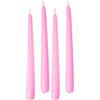Cereria Di Giorgio - 2 Candele Coniche - Diametro 2,2 cm Altezza 25 cm - Colore Rosa polvere - Durata 7 ore - Standard per candelabro - Home Decor Collection (Confezione da 2)