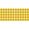 cyclingcolors 30x Copriviti adesivi 20 mm plastica viti copertura coperchi tappi riparazione mobili, Giallo (Confezione da 2)
