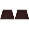 cyclingcolors feltrini adesivi da tagliare 300x210mm spessore 5mm sedie mobili rettangolari antiscivolo, marrone (Confezione da 2)