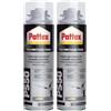 Pattex PU Solvent Pulitore per Schiuma PU, Solvente Usato per Eliminare Residui di Schiuma e Pulire la Pistola, 500 ml (Confezione da 2)