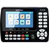 VISLONE Digitale Satellitare Finder,ST-5150 DVB-S2 / T2 / C COMBO HD Satellite TV Signal Finder Digital Handheld Signal Meter Satellite Finder H.265 HEVC MPEG-4 4,3 pollici TFT LCD EU Plug