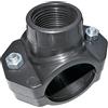 AERZETIX - C51889 - Collare di presa per tubi Ø50x1'' - con 2 bulloni - fascetta di derivazione per tubi secondari - raccordo in plastica per tubo acqua con filettatura femmina