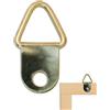 FUXXER 100 ganci per cornice, in ottone, colore oro, 19 mm