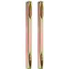 DTGN 120mmx25mm(LxT) Spindola Per Maniglia Porta - 2Pz - per Maggior Parte Maniglie Porta Tipo Mortasa - Sisteme Azionamento Quadrato Ferro Sostituzione Spindola Barra - Dorato